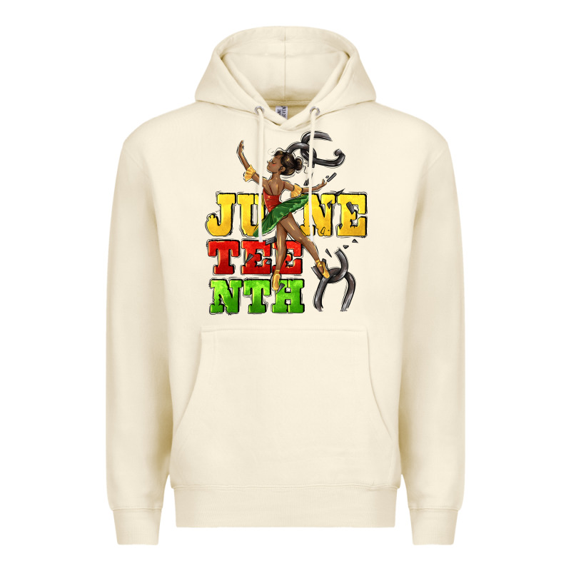 Juneteenth Premium Hoodie by CowGirlArtShop | Teevron