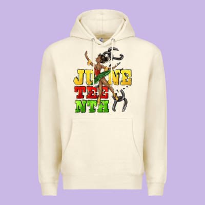 Juneteenth Premium Hoodie Designed By Cowgirlartshop