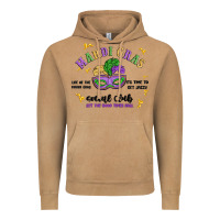 Vintage Camel mardi gras social club Vintage Hoodie - MaliasSmallBusiness