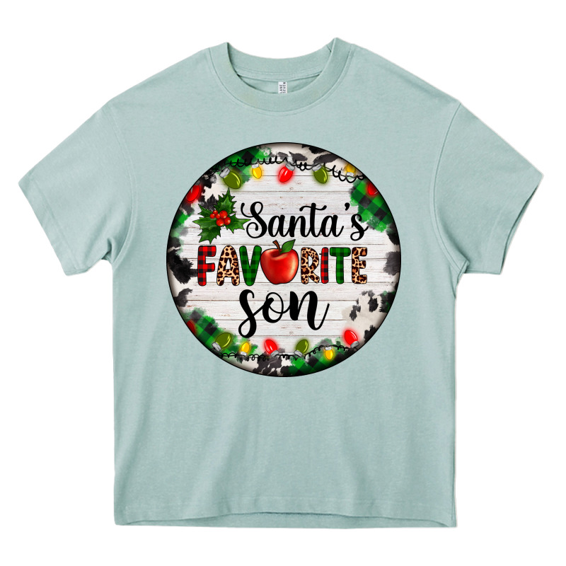 Christmas  Cookie And Light Santas Favorite   Son Heavy Core Tee by AdoDesignShop | Teevron