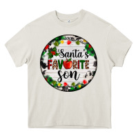 Cream christmas  cookie and light santas favorite   son Heavy Core Tee - AdoDesignShop