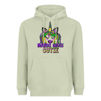 Mardi Gras Cutie Unicorn Heavyweight Hoodie | Teevron