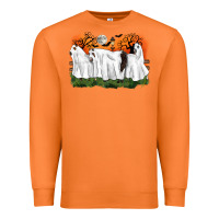 Carrot ghost horses halloween Premium Sweatshirt - CowGirlArtShop