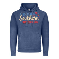Vintage Denim proud southern american Vintage Hoodie - MaliasSmallBusiness