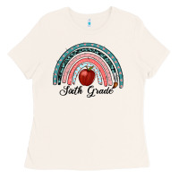 Bone sixth grade rainbow Ladies Tee - RanaPortraitStore