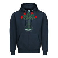 Navy No hay rosa sin espinas every rose has its thorn Zipper Hoodie - Bettercallsaul