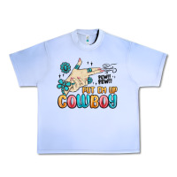 Grape Ice western turquoise put em up cowboy Urban Heavy Tee - MaliasSmallBusiness