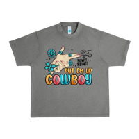 Tornado western turquoise put em up cowboy Urban Heavy Tee - MaliasSmallBusiness