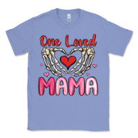 Colony Blue one loved mama Classic Tee - MaliasSmallBusiness