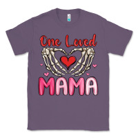 Lavender one loved mama Classic Tee - MaliasSmallBusiness