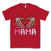 Red one loved mama Classic Tee - MaliasSmallBusiness