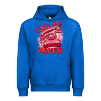 Cobalt call me never Urban Hoodie - FaDigitalArtStudio