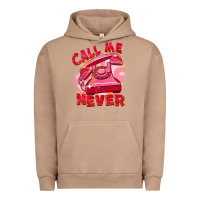 Pigment Burro call me never Urban Hoodie - FaDigitalArtStudio
