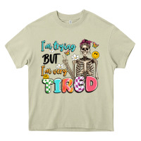 Mossy im trying but im very tired Heavy Core Tee - Artiststas