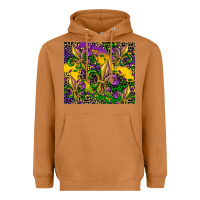Meerkat mardi gras fleur de lis Heavyweight Hoodie - CowGirlArtShop