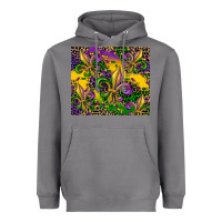 Storm mardi gras fleur de lis Heavyweight Hoodie - CowGirlArtShop