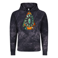 Cloud Black gemstone arrowhead Vintage Hoodie - Jasminsmagicworld