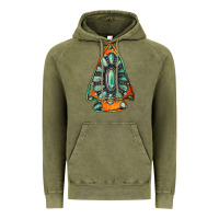 Vintage Olive gemstone arrowhead Vintage Hoodie - Jasminsmagicworld