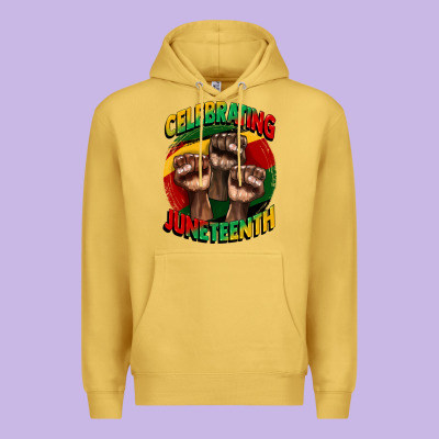 Im Celebrating Juneteenth  (1) Premium Hoodie Designed By Cowgirlartshop