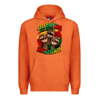 Carrot im celebrating juneteenth  (1) Premium Hoodie - CowGirlArtShop