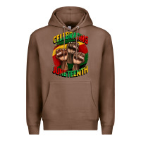 Chestnut im celebrating juneteenth  (1) Premium Hoodie - CowGirlArtShop