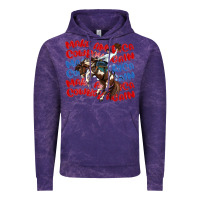 Cloud Purple make america cowboy again Vintage Hoodie - MaliasSmallBusiness