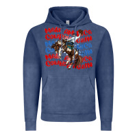 Vintage Denim make america cowboy again Vintage Hoodie - MaliasSmallBusiness