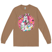 Toasted Coconut boo jee pink christmas ghost Long Sleeve Tee - MaliasSmallBusiness