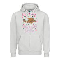 Dove Grey Just A Girl Who Lowes Sloths Zipper Hoodie - Bettercallsaul