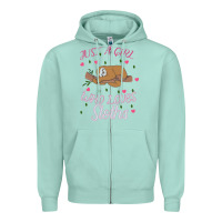 Seafoam Just A Girl Who Lowes Sloths Zipper Hoodie - Bettercallsaul