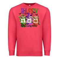 Cardinal happy halloween jars Premium Sweatshirt - CowGirlArtShop