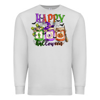 Dove Grey happy halloween jars Premium Sweatshirt - CowGirlArtShop