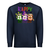 Navy happy halloween jars Premium Sweatshirt - CowGirlArtShop