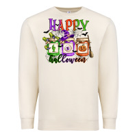 Sandshell happy halloween jars Premium Sweatshirt - CowGirlArtShop