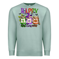 Seafoam happy halloween jars Premium Sweatshirt - CowGirlArtShop