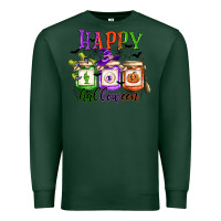 Sports Green happy halloween jars Premium Sweatshirt - CowGirlArtShop