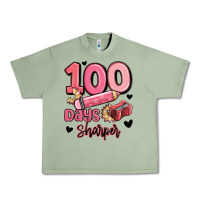 Oil Green 100 days sharper school Urban Heavy Tee - MaliasSmallBusiness