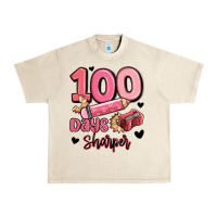 Sandshell 100 days sharper school Urban Heavy Tee - MaliasSmallBusiness