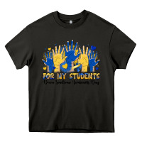 Asphalt for my students down sendrome awareness day Heavy Core Tee - Artiststas