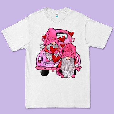 Farm Truck,gnomies Valentines Premium Tee Designed By Jahusdesignshop