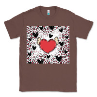 Chestnut valentine's day hearts Classic Tee - MaliasSmallBusiness
