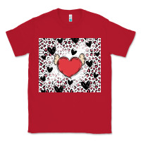 Red valentine's day hearts Classic Tee - MaliasSmallBusiness