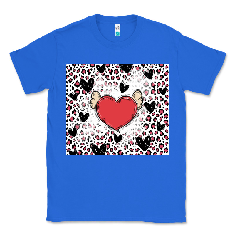Valentine's Day Hearts Classic Tee by MaliasSmallBusiness | Teevron