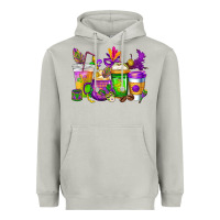 Moon Dust mardi gras coffee cups cowgirl Heavyweight Hoodie - CowGirlArtShop