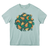 Arona christmas gingerbread cookies patch Heavy Core Tee - BundleAndBundleShop