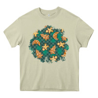 Mossy christmas gingerbread cookies patch Heavy Core Tee - BundleAndBundleShop