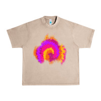French Oak tie dye glitter patch Urban Heavy Tee - AdoDesignShop