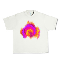 Pistachio tie dye glitter patch Urban Heavy Tee - AdoDesignShop