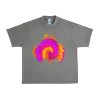 Tornado tie dye glitter patch Urban Heavy Tee - AdoDesignShop
