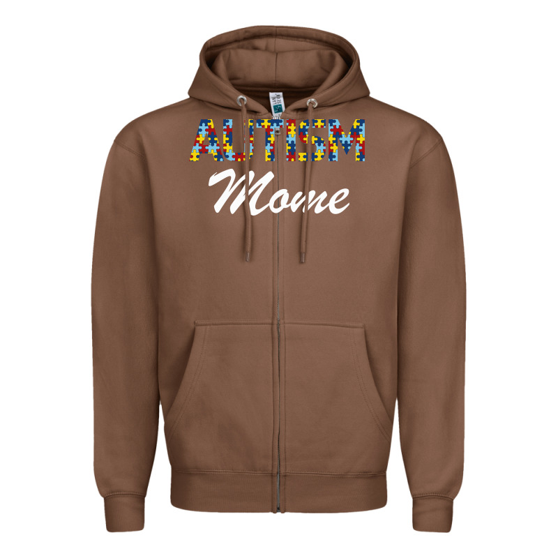 Autism Mom Zipper Hoodie by Bettercallsaul | Teevron